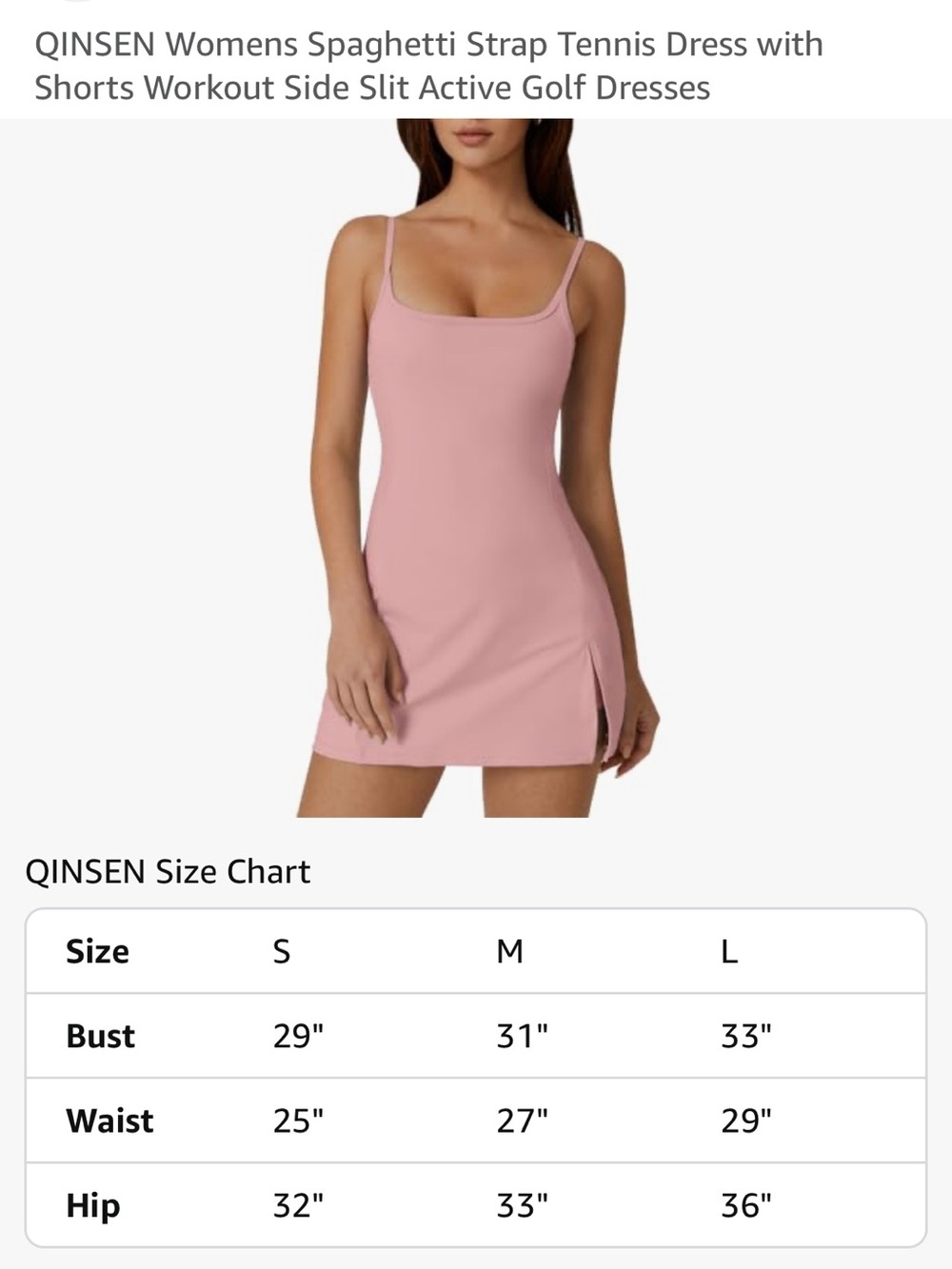 NEW 🌸 Pastel Pink Active Dress - Picture 2 of 11